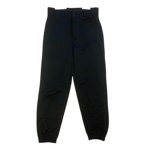 Champro Sports Baseball Pants Adult L Large Black Stretch Waistband Taper Ankle